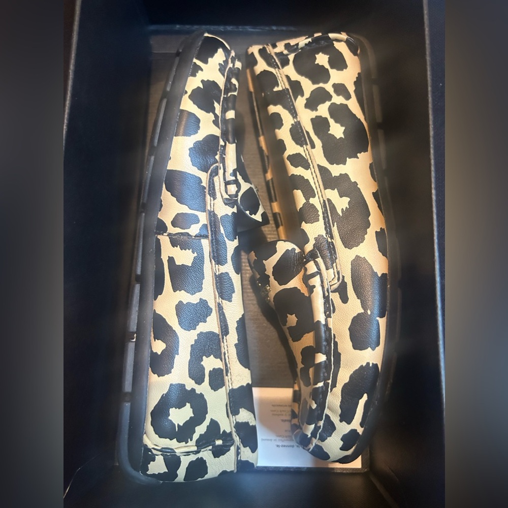 Coach Women's Marley Leopard Print Driver size 5 - Picture 4 of 11